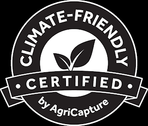 CLIMATE-FRIENDLY CERTIFIED BY AGRICAPTUREE
