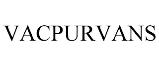 VACPURVANS