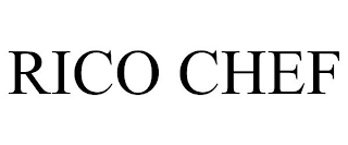 RICO CHEF
