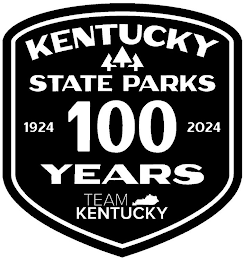 KENTUCKY STATE PARKS 1924 2024 100 YEARS TEAM KENTUCKY