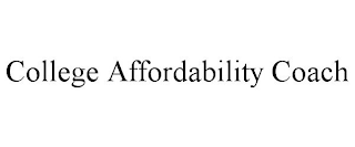 COLLEGE AFFORDABILITY COACH