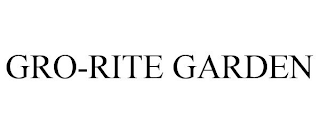 GRO-RITE GARDEN