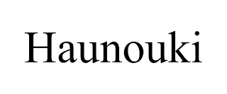HAUNOUKI