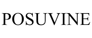 POSUVINE