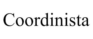 COORDINISTA