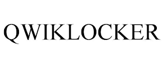 QWIKLOCKER