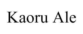 KAORU ALE