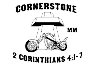 CORNERSTONE MM 2 CORINTHIANS 4:1-7