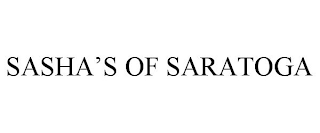 SASHA'S OF SARATOGA