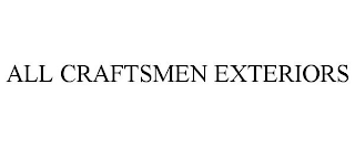 ALL CRAFTSMEN EXTERIORS