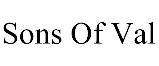 SONS OF VAL