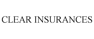 CLEAR INSURANCES