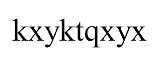 KXYKTQXYX