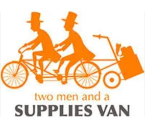 TWO MEN AND A SUPPLIES VAN