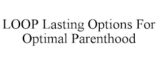 LOOP LASTING OPTIONS FOR OPTIMAL PARENTHOOD