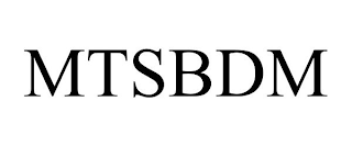 MTSBDM