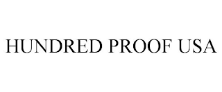 HUNDRED PROOF USA