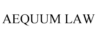 AEQUUM LAW