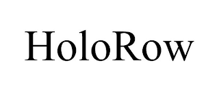 HOLOROW