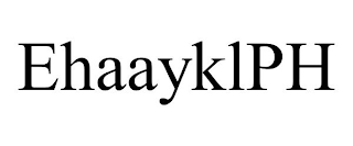 EHAAYKLPH