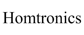HOMTRONICS