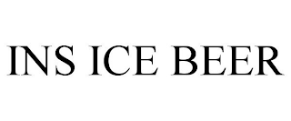 INS ICE BEER