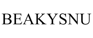 BEAKYSNU