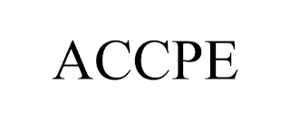ACCPE