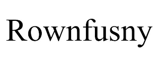 ROWNFUSNY
