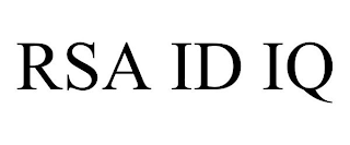 RSA ID IQ