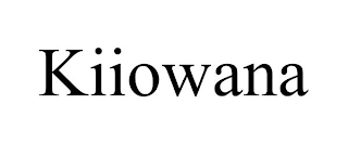 KIIOWANA