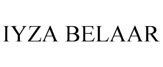 IYZA BELAAR