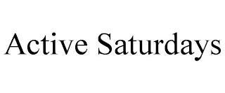 ACTIVE SATURDAYS