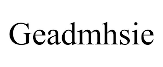 GEADMHSIE