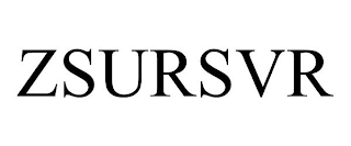 ZSURSVR