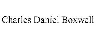 CHARLES DANIEL BOXWELL
