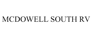 MCDOWELL SOUTH RV