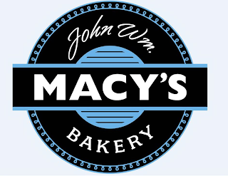 JOHN WM MACY'S BAKERY