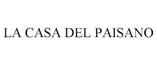 LA CASA DEL PAISANO