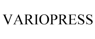 VARIOPRESS