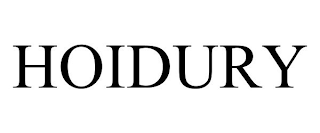 HOIDURY