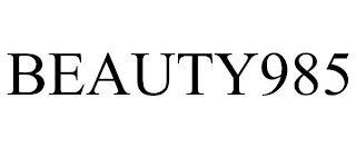 BEAUTY985