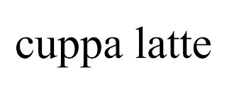CUPPA LATTE