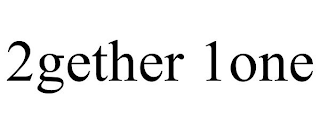 2GETHER 1ONE