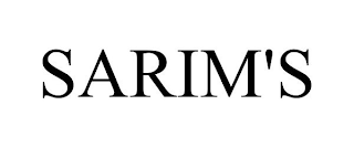 SARIM'S