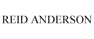 REID ANDERSON