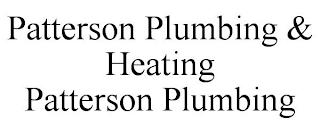 PATTERSON PLUMBING & HEATING, INC.
