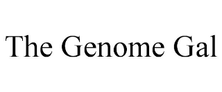 THE GENOME GAL