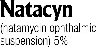 NATACYN (NATAMYCIN OPHTHALMIC SUSPENSION) 5%