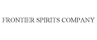 FRONTIER SPIRITS COMPANY